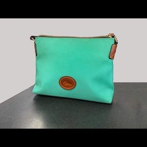 Dooney & Bourke Women’s Green Nylon Crossbody Pouchette Shoulder Bag